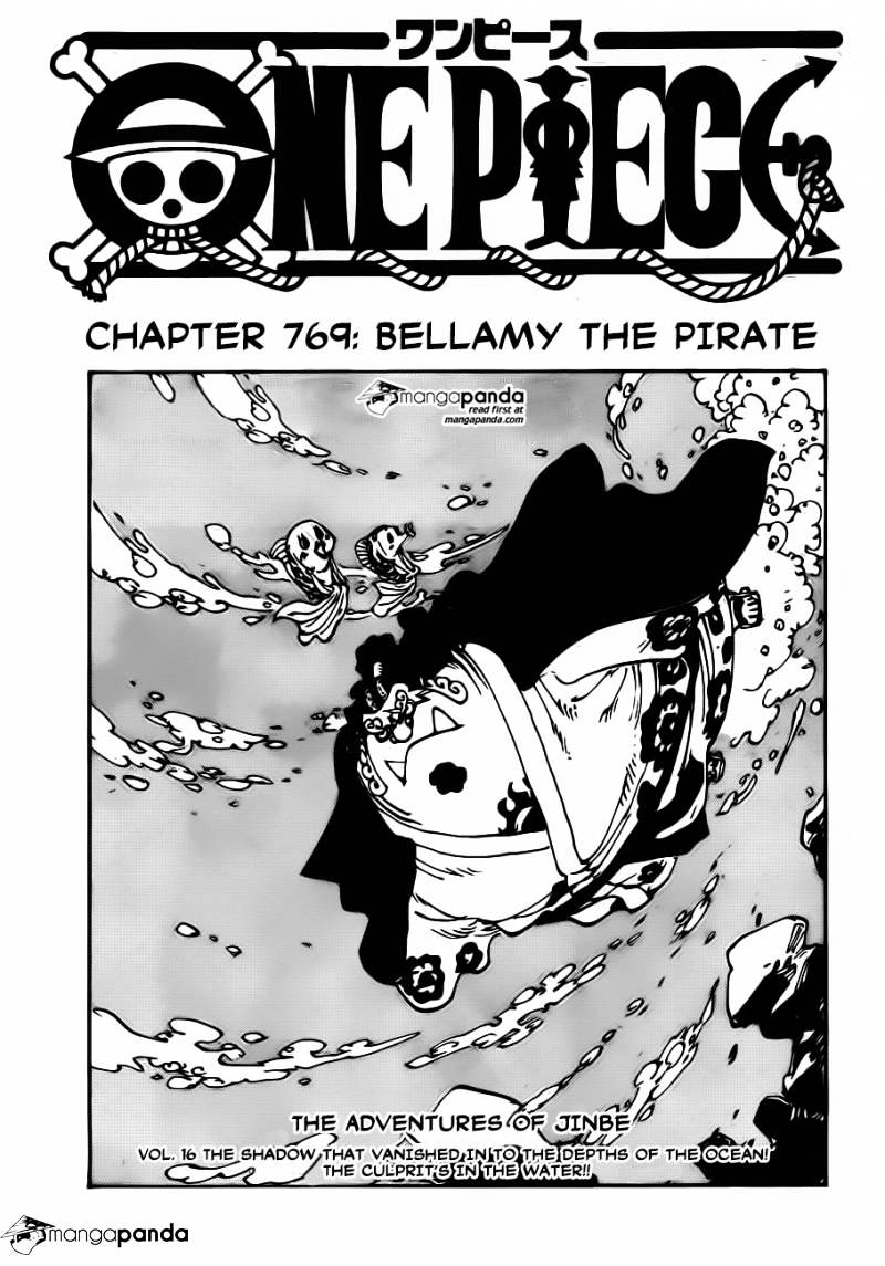One Piece Chapter 769 : Bellamy The Pirate - Picture 1