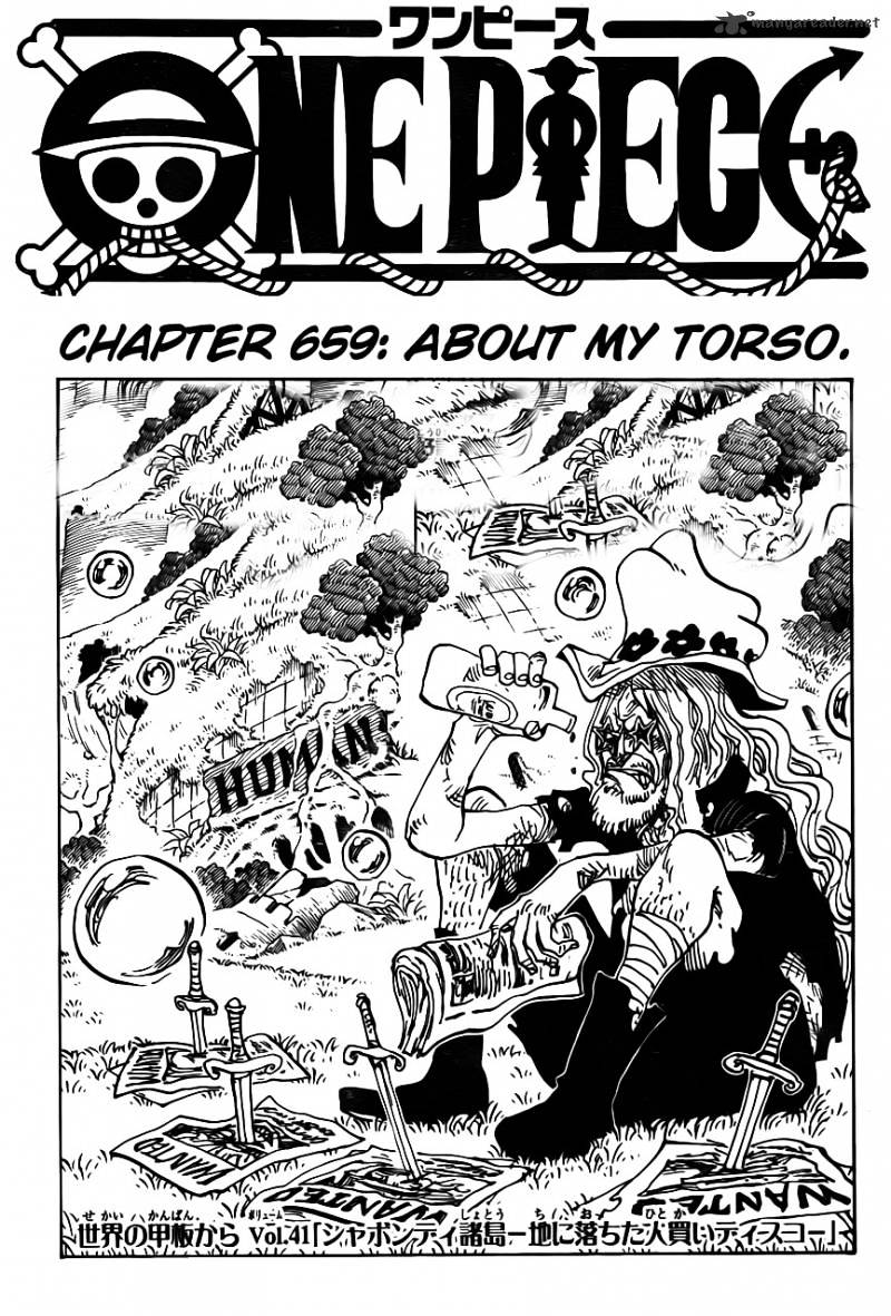 One Piece Chapter 659 : About My Torso - Picture 1