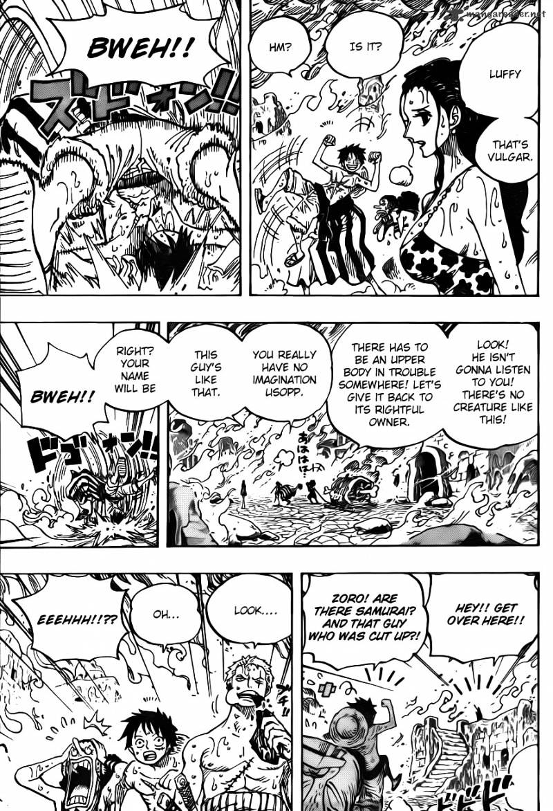 One Piece Chapter 657 : A Severed Head - Picture 3