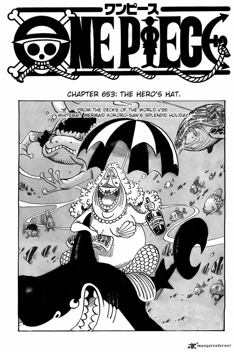 One Piece Chapter 653 : The Hero S Hat - Picture 1