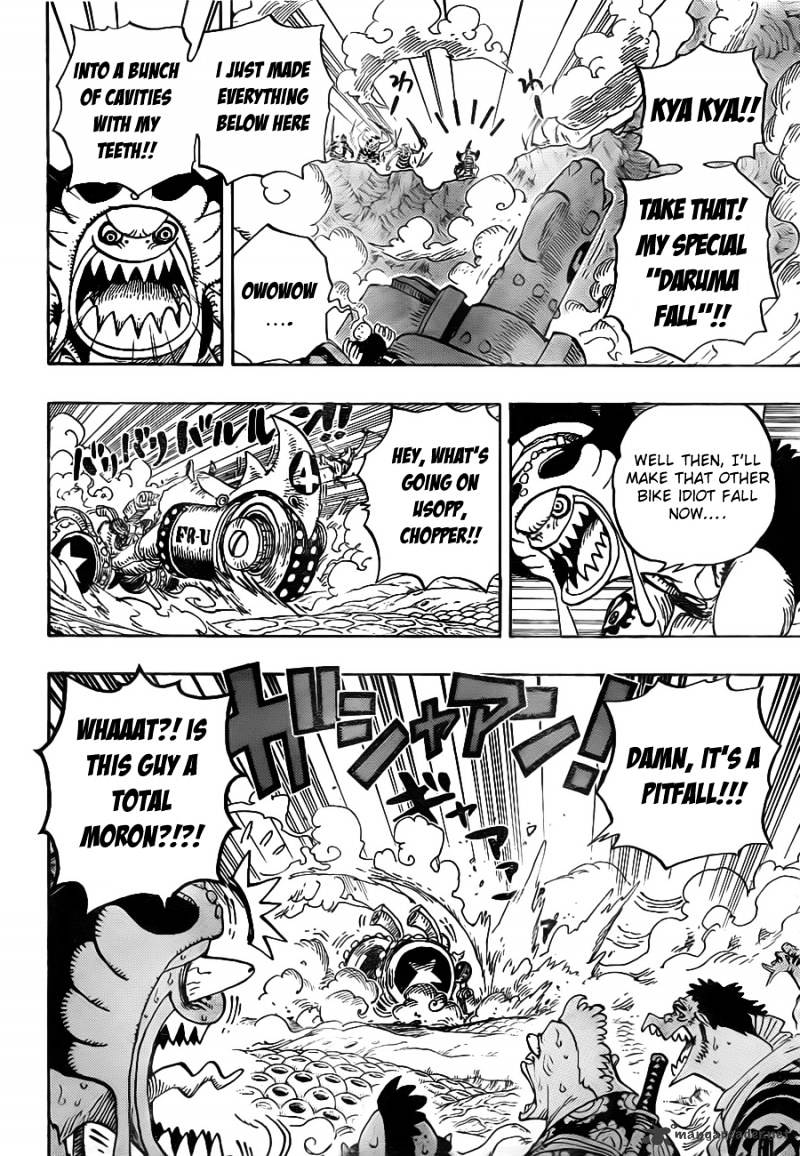 One Piece Chapter 636 : The General From The Land Of The Future - Picture 3