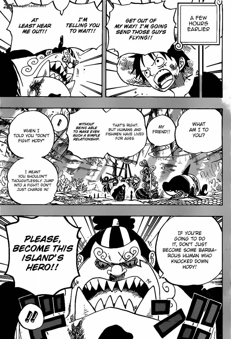 One Piece Chapter 634 : 100.000 Vs 10 - Picture 2