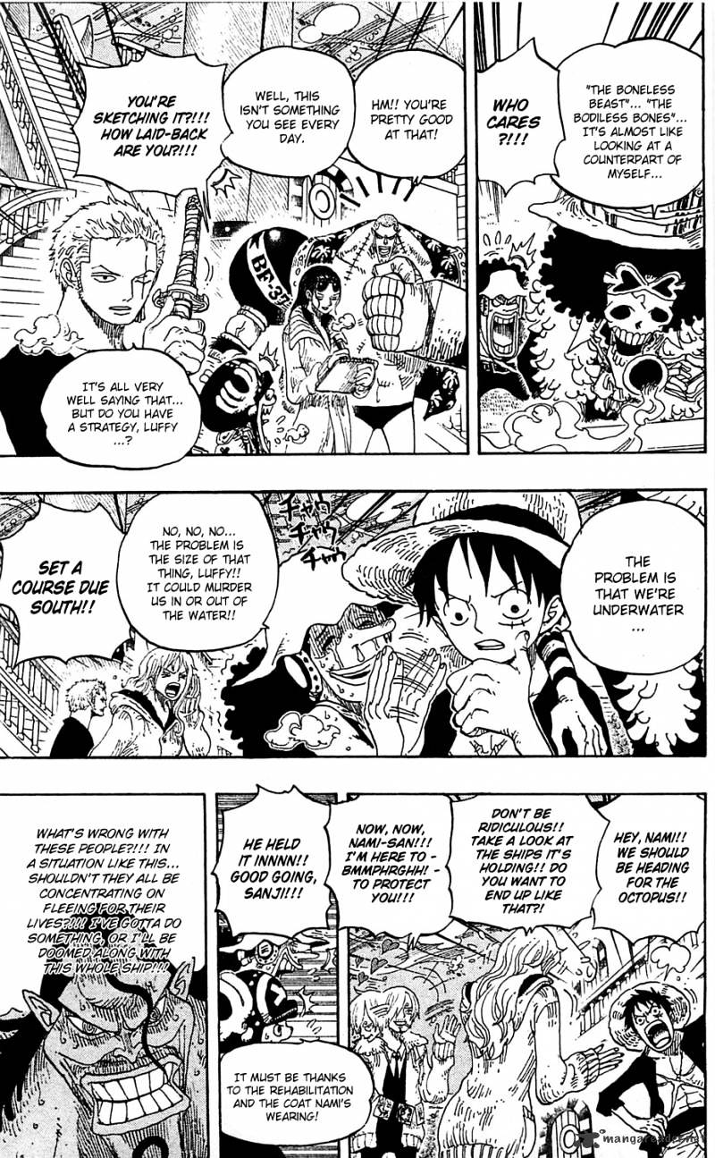 One Piece Chapter 605 : The Kraken And The Pirates - Picture 3