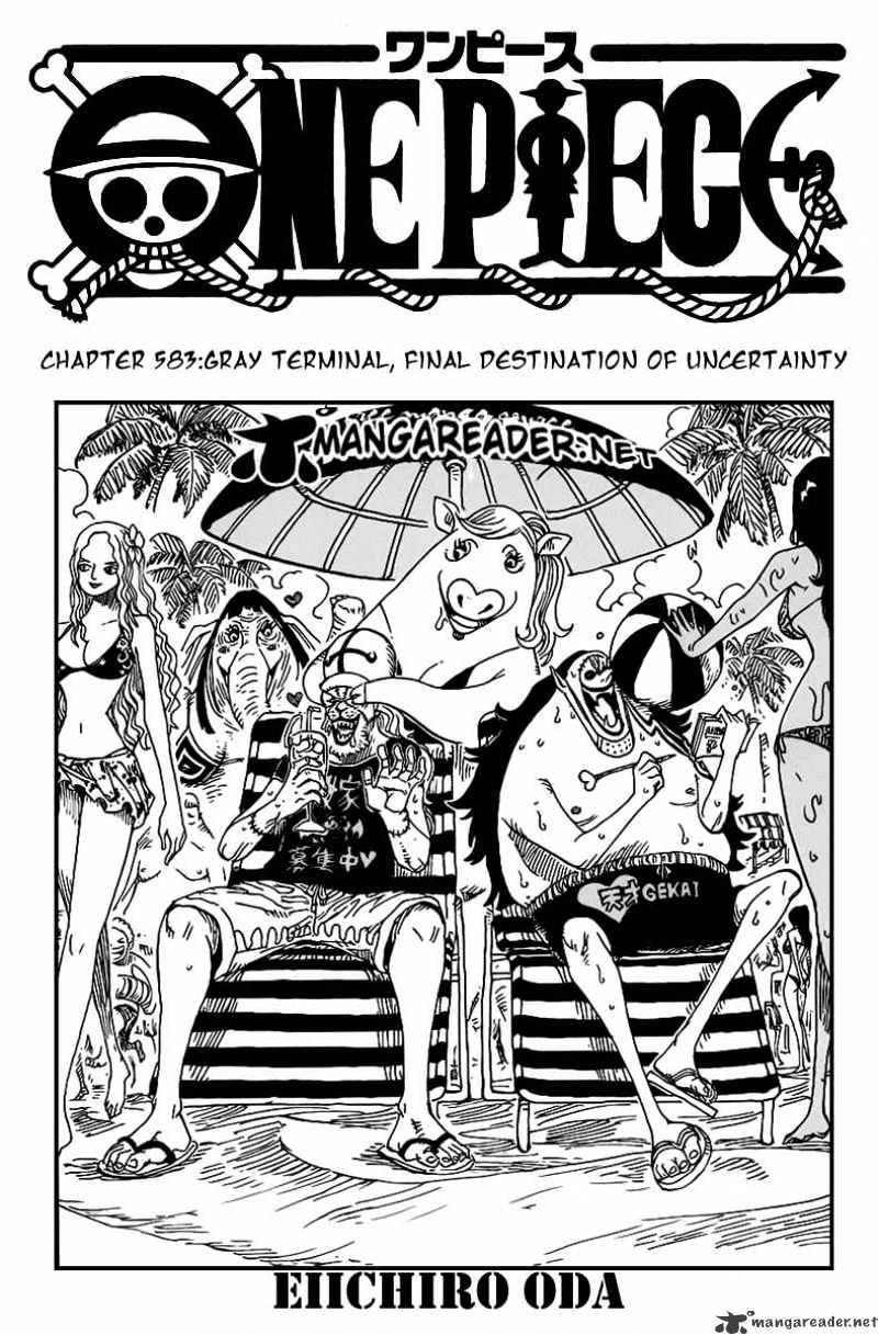 One Piece Chapter 583 : Gray Terminal, Final Destination Of Uncertainty - Picture 2