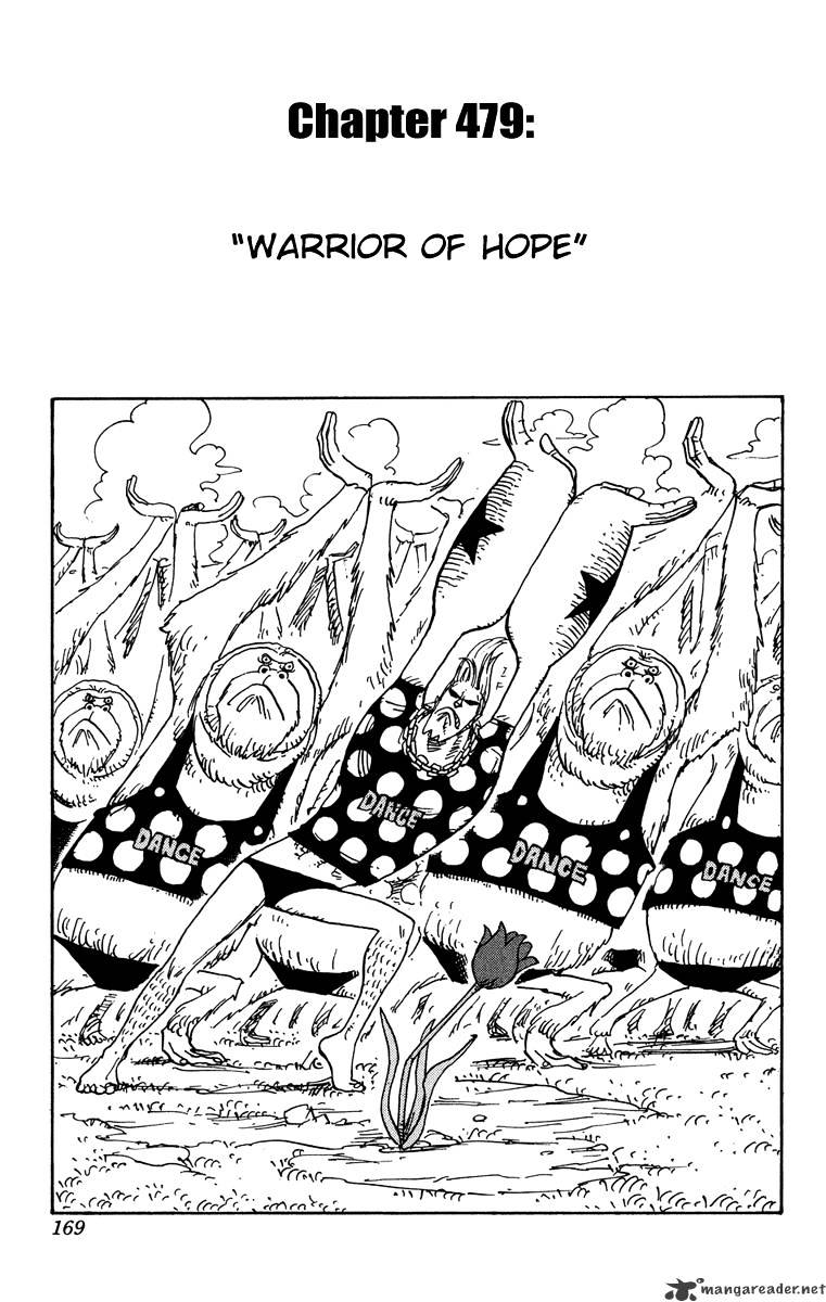 One Piece Chapter 479 : Warrior Of Hope - Picture 1