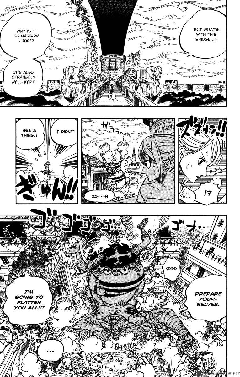 One Piece Chapter 473 : Royal Shichibukai Bartholemew Kuma Appears - Picture 3