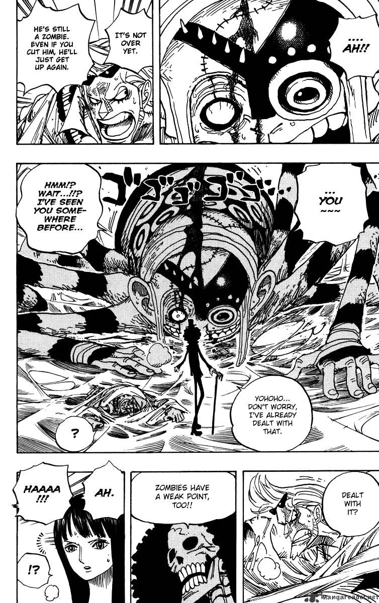One Piece Chapter 455 : King Of The Depths The Shichibukai Gecko Moria - Picture 2
