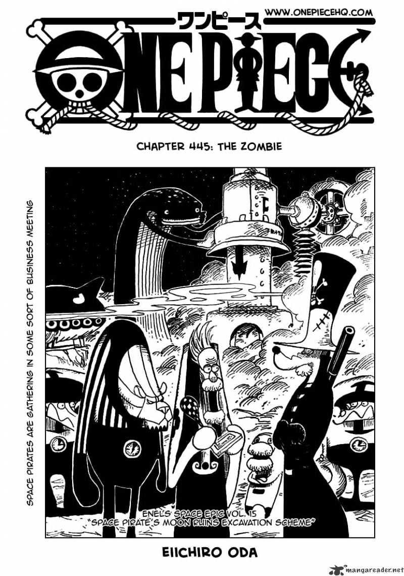 One Piece Chapter 445 : The Zombie - Picture 2