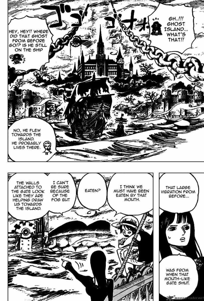One Piece Chapter 444 : Adventure At The Ghost Island - Picture 3