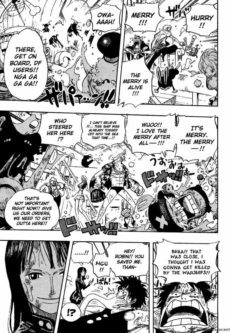 One Piece Chapter 429 : Complete Defeat - Picture 3