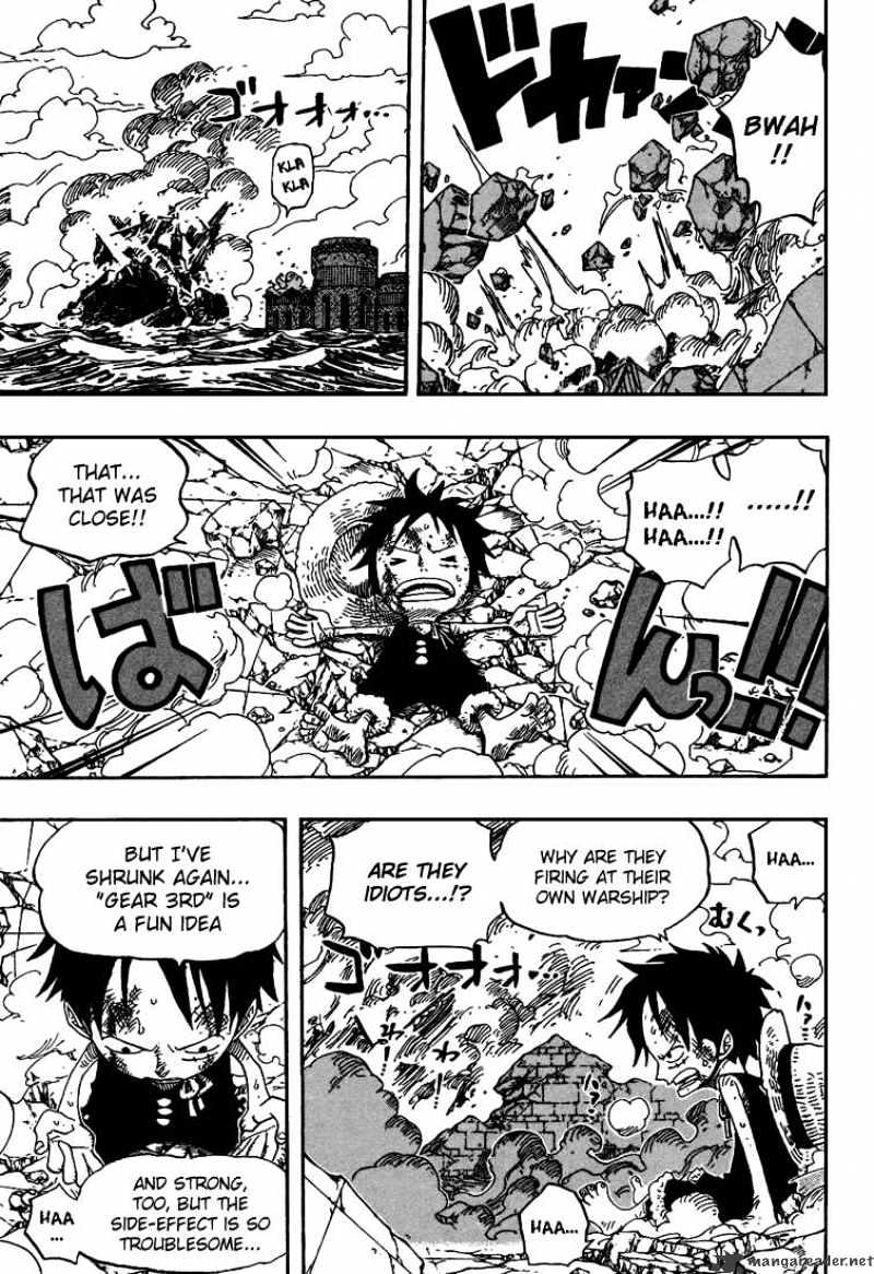 One Piece Chapter 423 : The Mermaid Legend - Picture 3