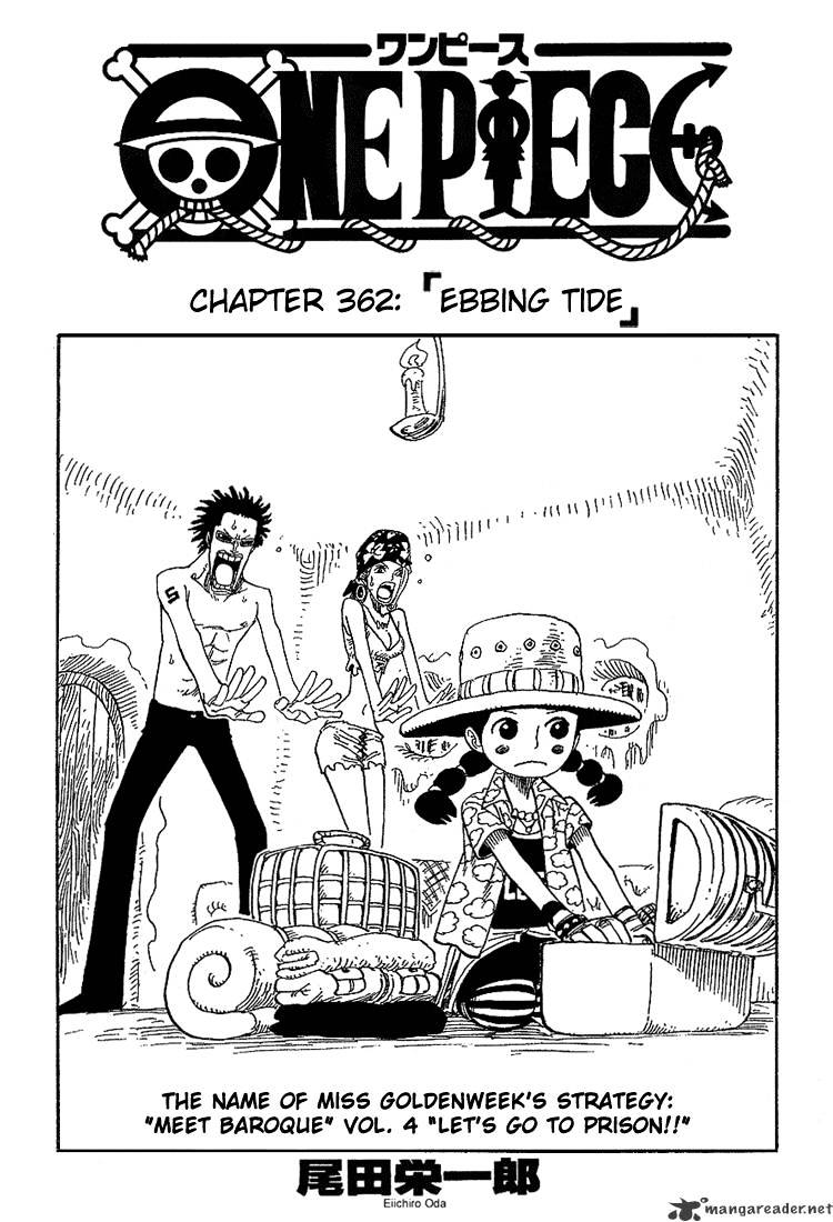 One Piece Chapter 362 : Ebbing Tide - Picture 1