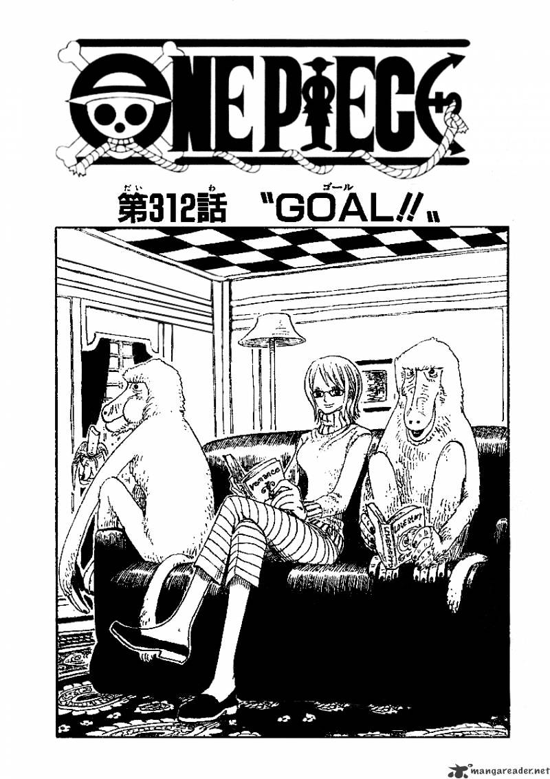 One Piece Chapter 312 : Goal!! - Picture 1
