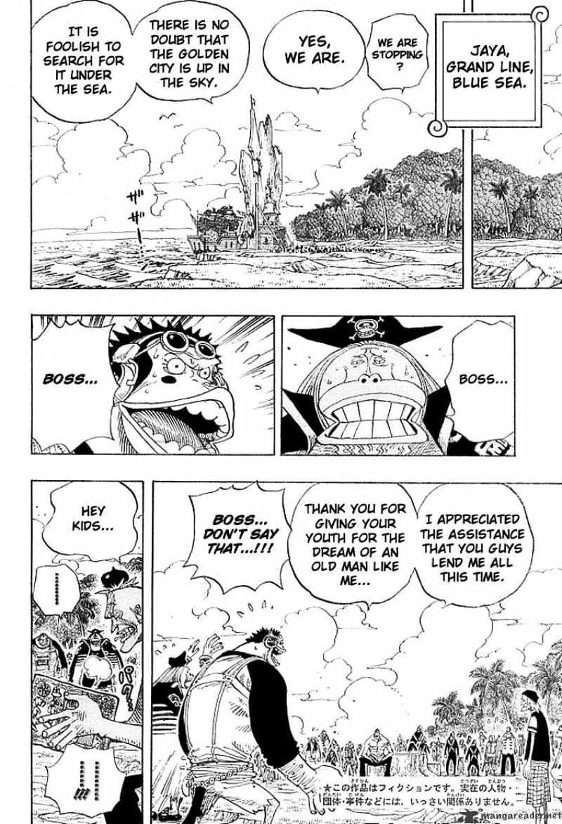 One Piece Chapter 303 : The Pirates With Tones Of Gold - Picture 2