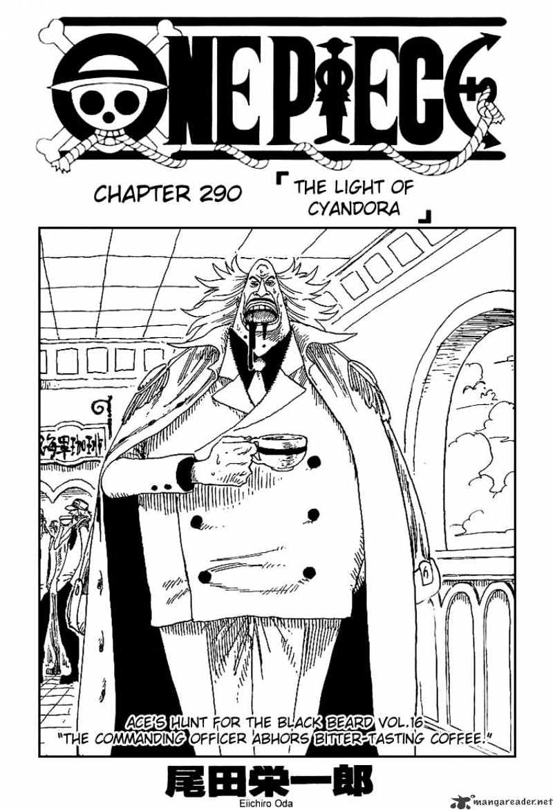 One Piece Chapter 290 : The Light Of Cyandora - Picture 1