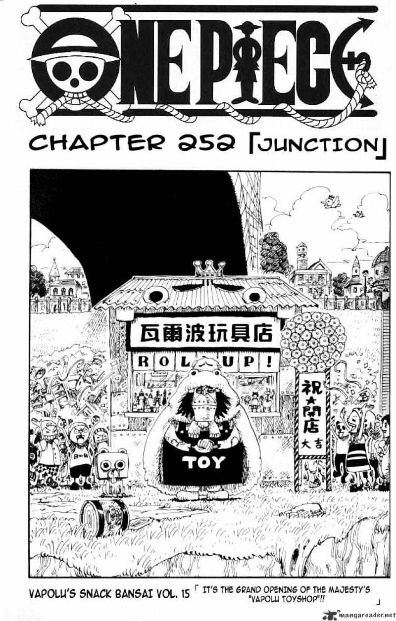 One Piece Chapter 252 : Junction - Picture 1