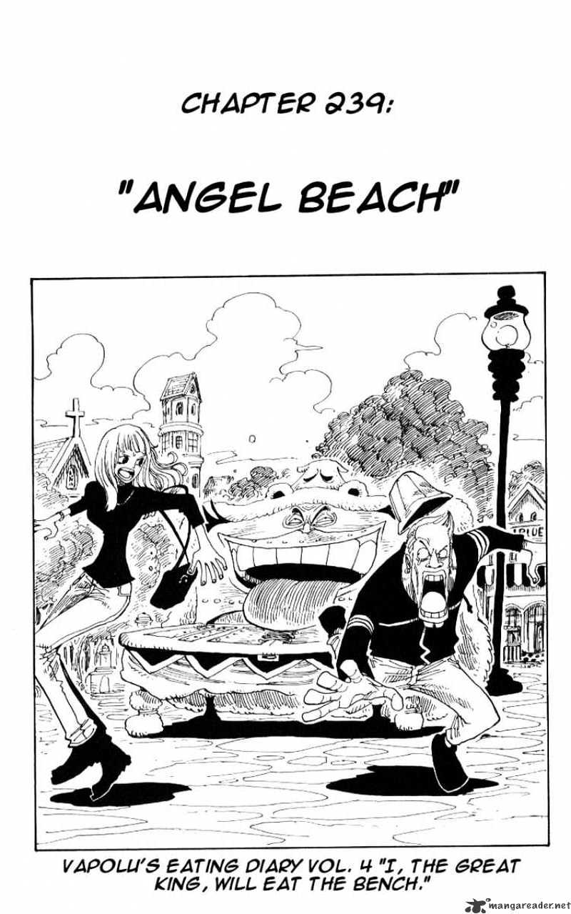 One Piece Chapter 239 : Angel Beach - Picture 1