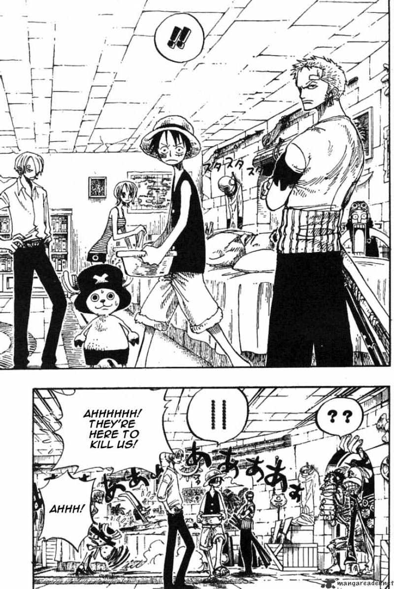 One Piece Chapter 228 : United Primate Armed Forces Chief Captain-Monbran Cricket - Picture 3