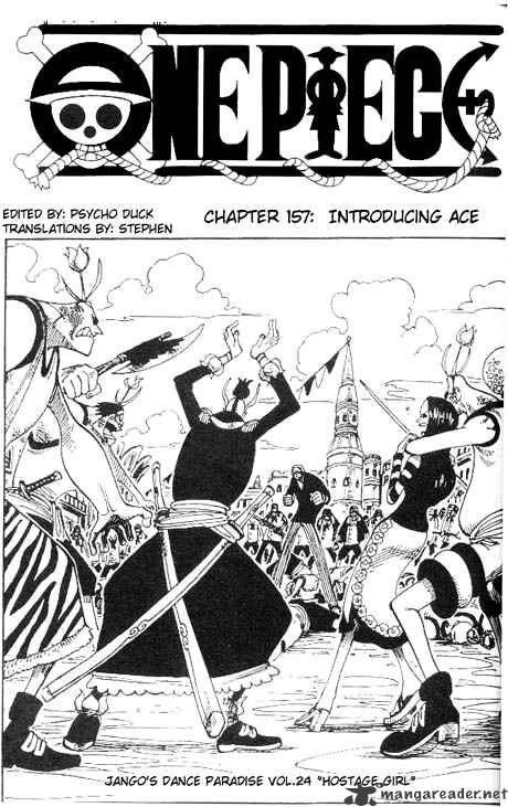 One Piece Chapter 157 : Introducing Ace - Picture 1