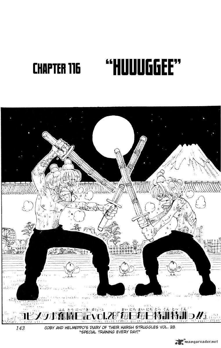 One Piece Chapter 116 : Gigantic - Picture 1