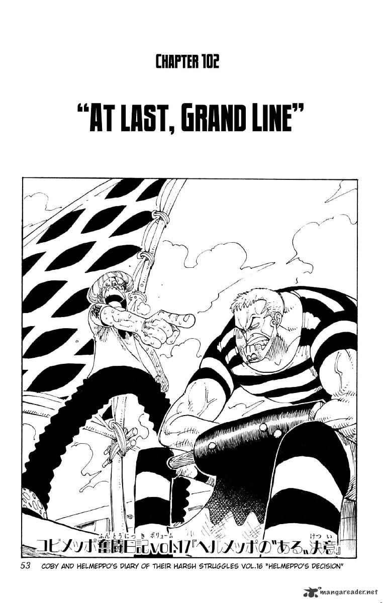 One Piece Chapter 102 : Grand Line - Picture 1