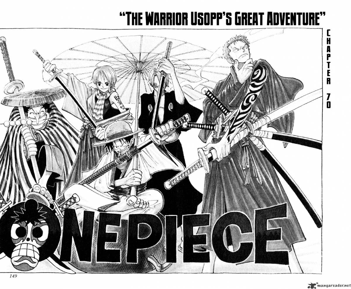One Piece Chapter 70 : The Great Adventure Of Ussop - Picture 2