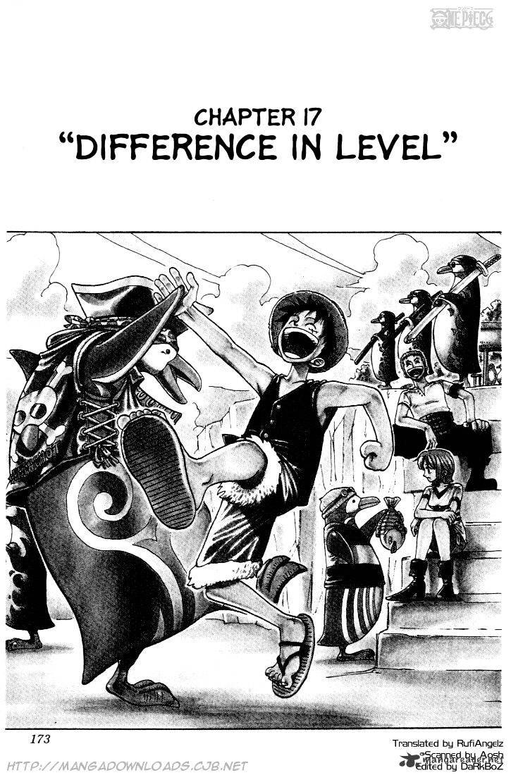 One Piece Chapter 17 : Difference In Level - Picture 1