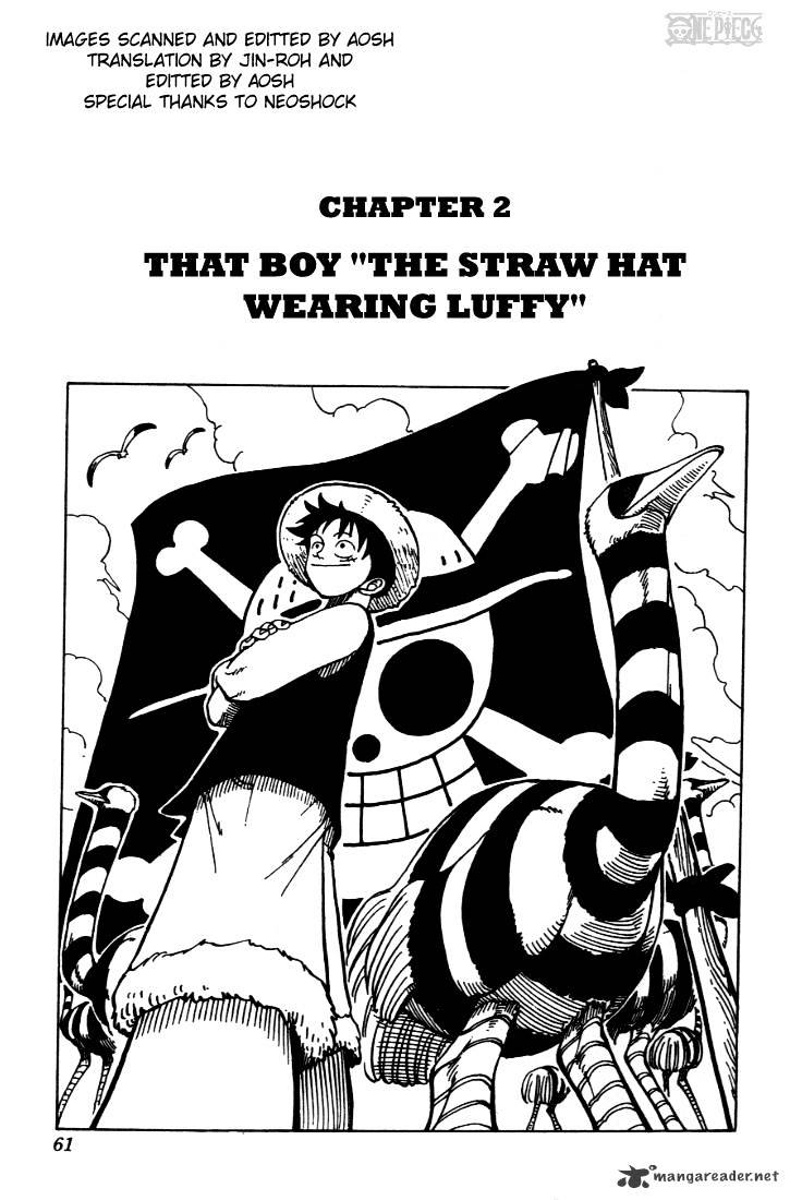 One Piece Chapter 2 : They Call Him Strawhat Luffy - Picture 3