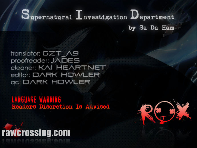 Supernatural Investigation Department - Page 1