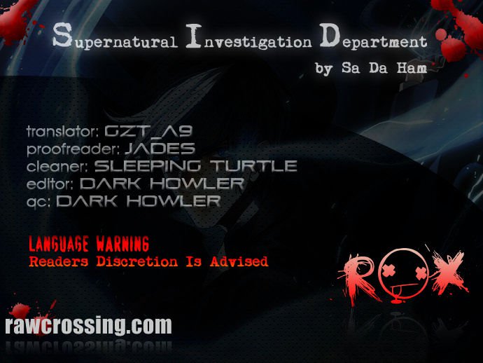 Supernatural Investigation Department - Page 1