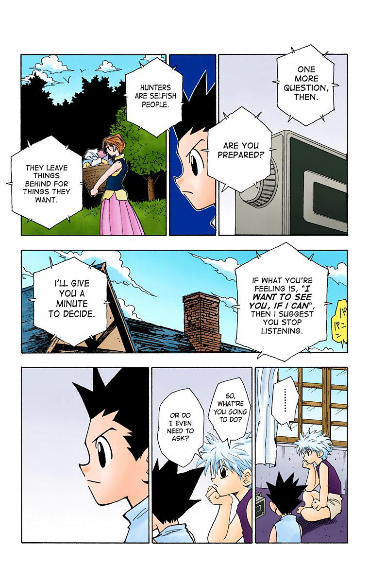 Hunter X Hunter Full Color Vol.8 Chapter 66: The Tape - Picture 3