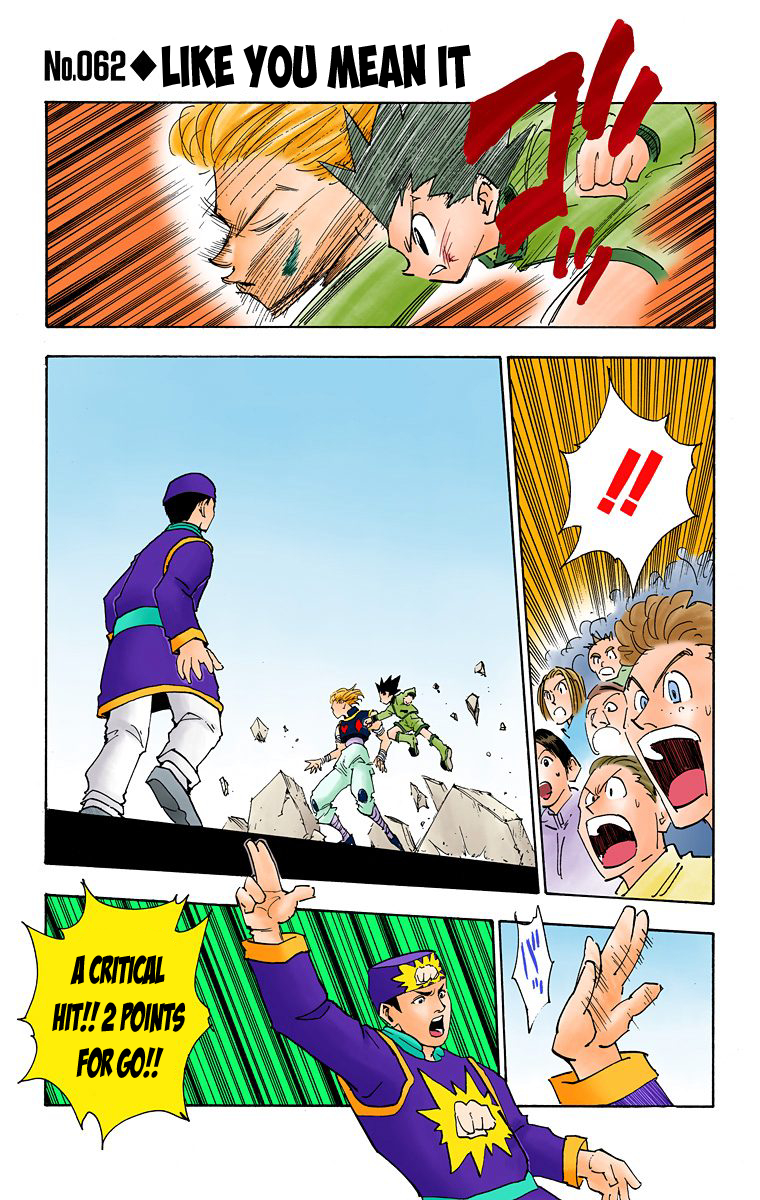 Hunter X Hunter Full Color Vol.7 Chapter 62: Like You Mean It - Picture 1