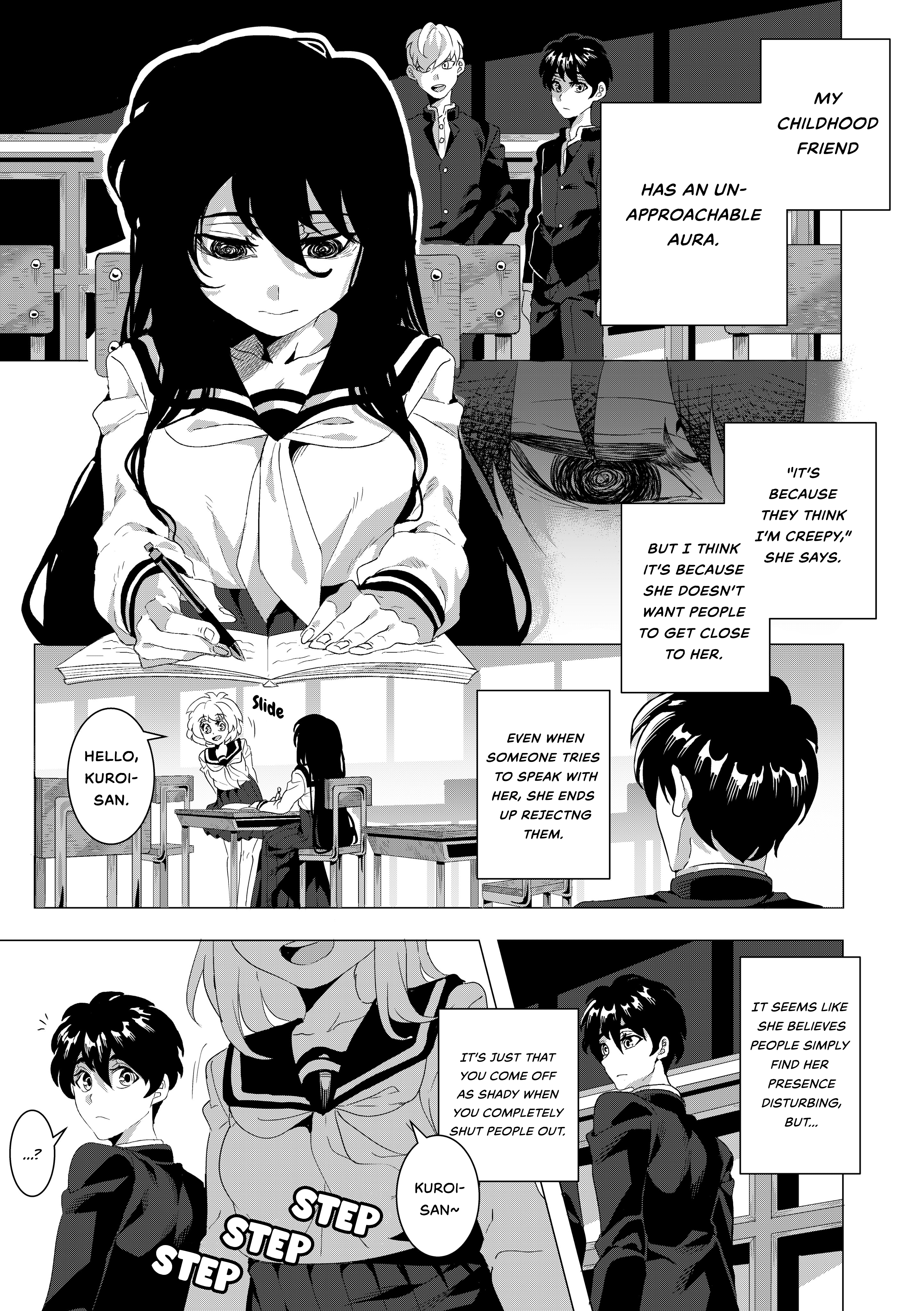 A Story About A Creepy Girl Smile - Page 1
