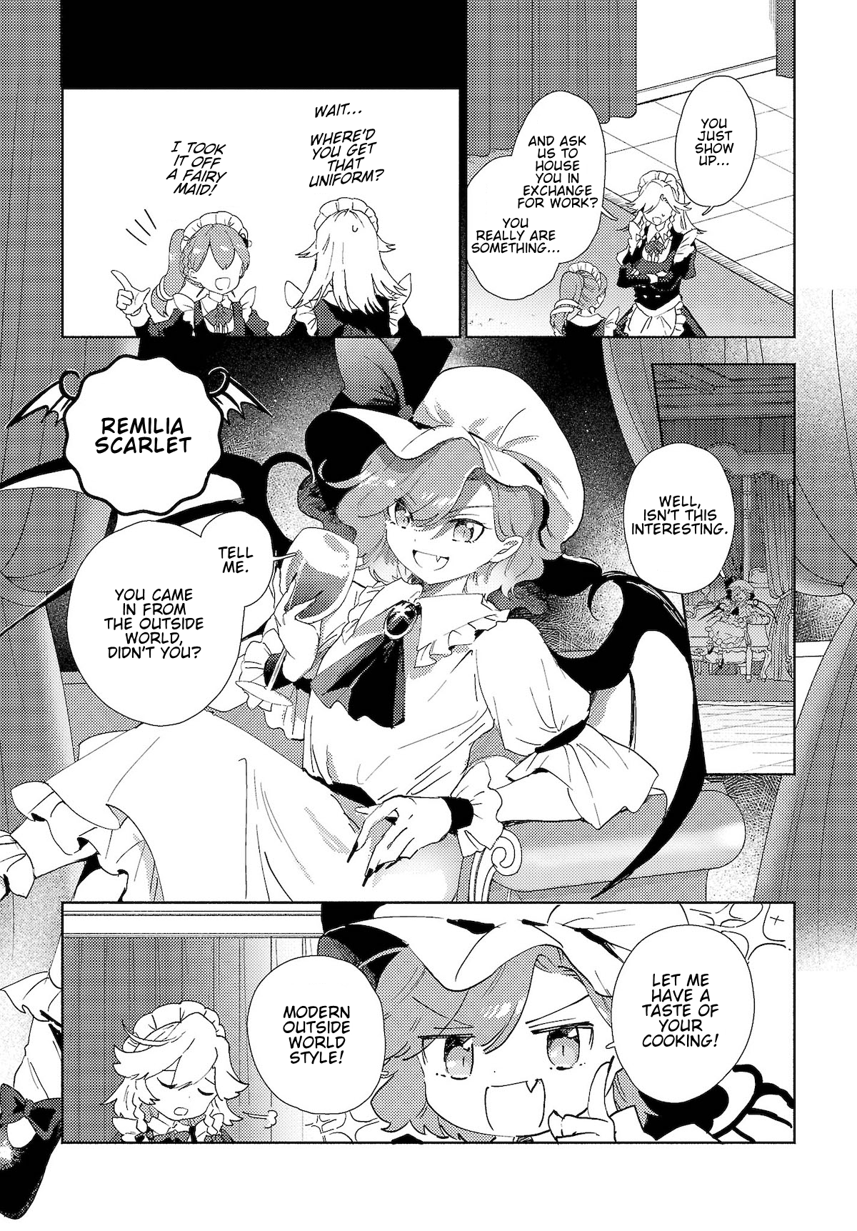 Touhou - Sanae-San Is On The Run! Chapter 2.1: Sanae-San Is Going To Be A Maid - Picture 3