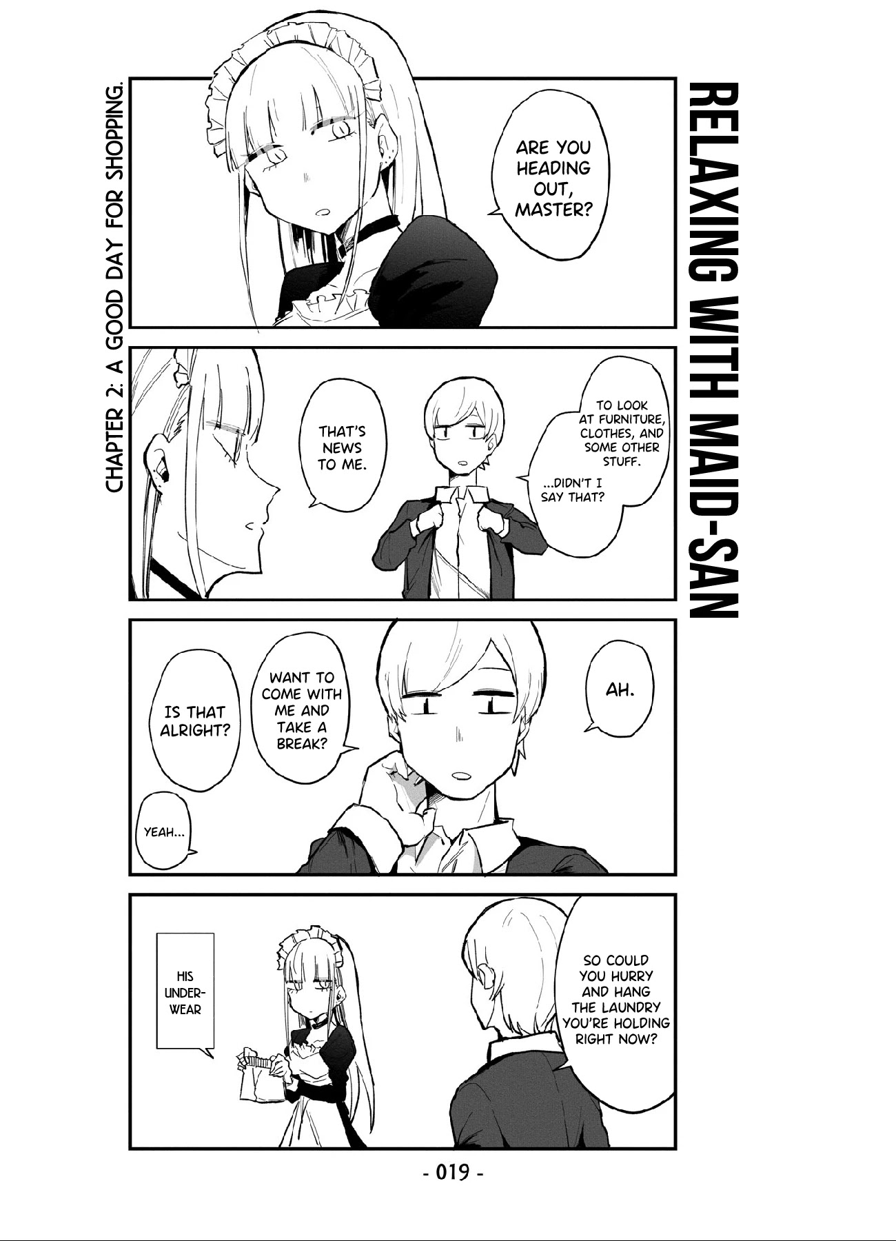 ○○Na Maid-San Chapter 2: A Good Day For Shopping. - Picture 1
