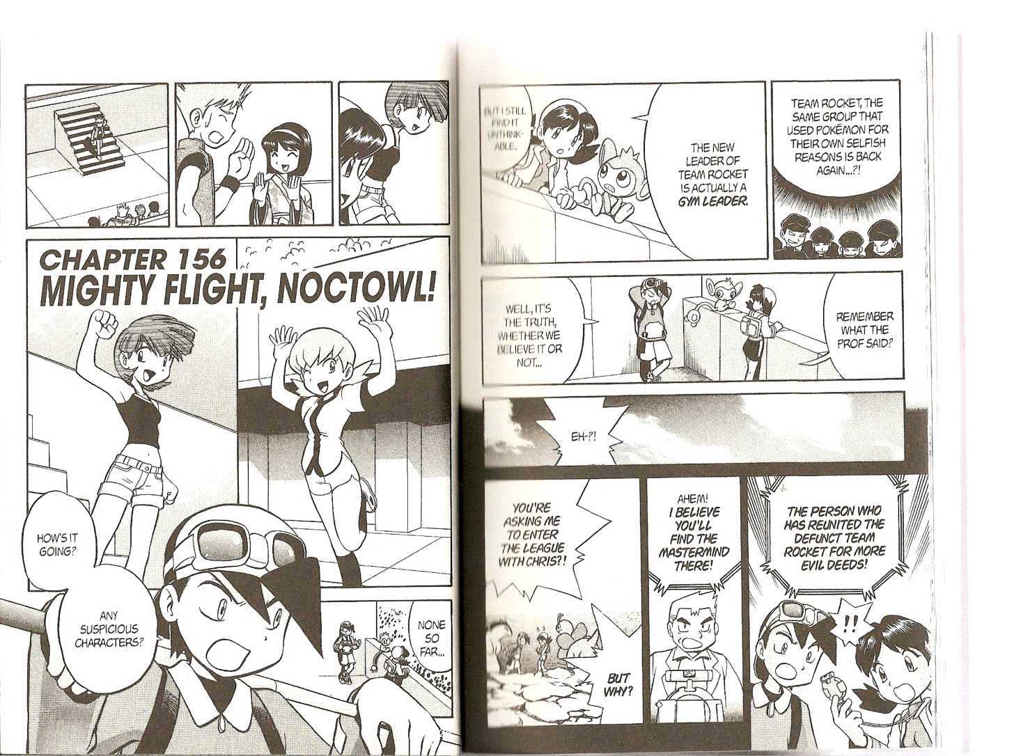 Pocket Monster Special Vol.13 Chapter 156 : Mighty Flight, Noctowl! - Picture 1