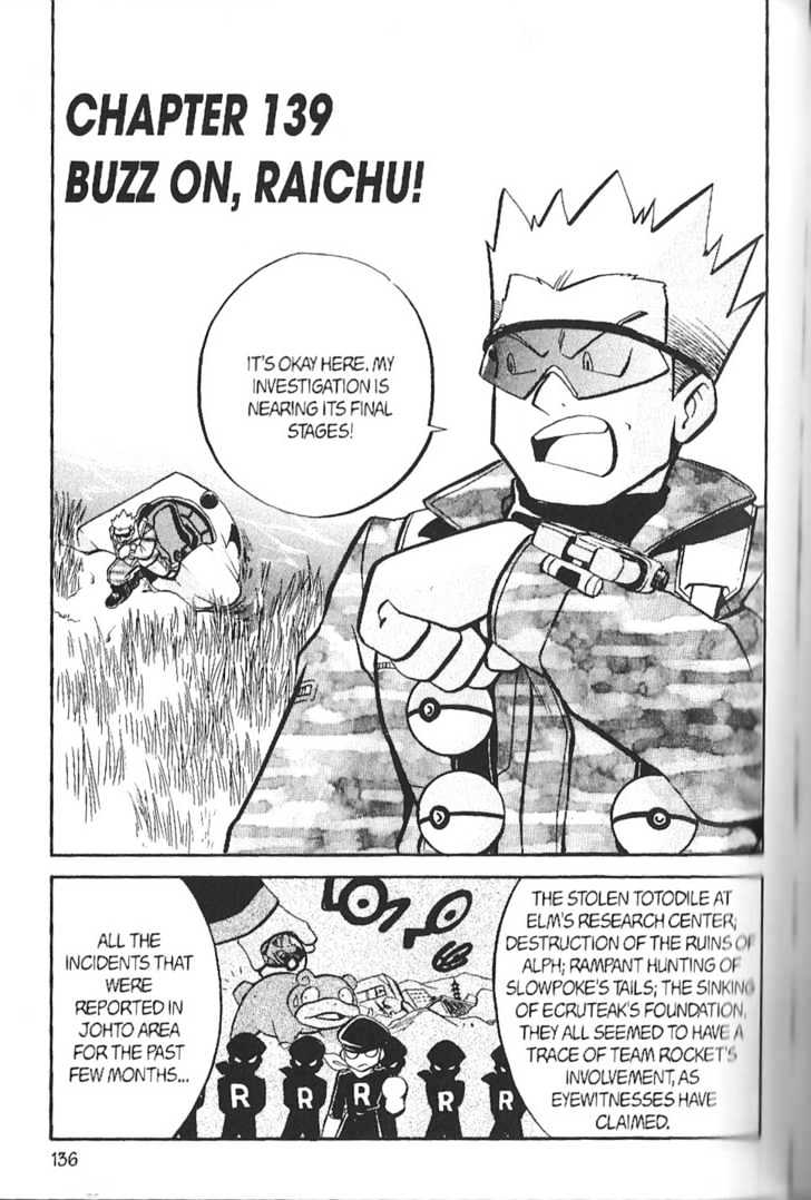 Pocket Monster Special Vol.11 Chapter 139 : Buzz On, Raichu! - Picture 1