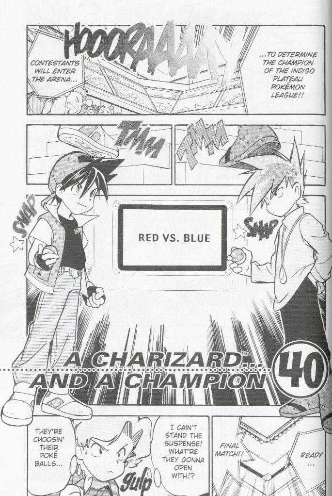 Pocket Monster Special Vol.3 Chapter 40 : A Charizard... And A Champion! - Picture 1