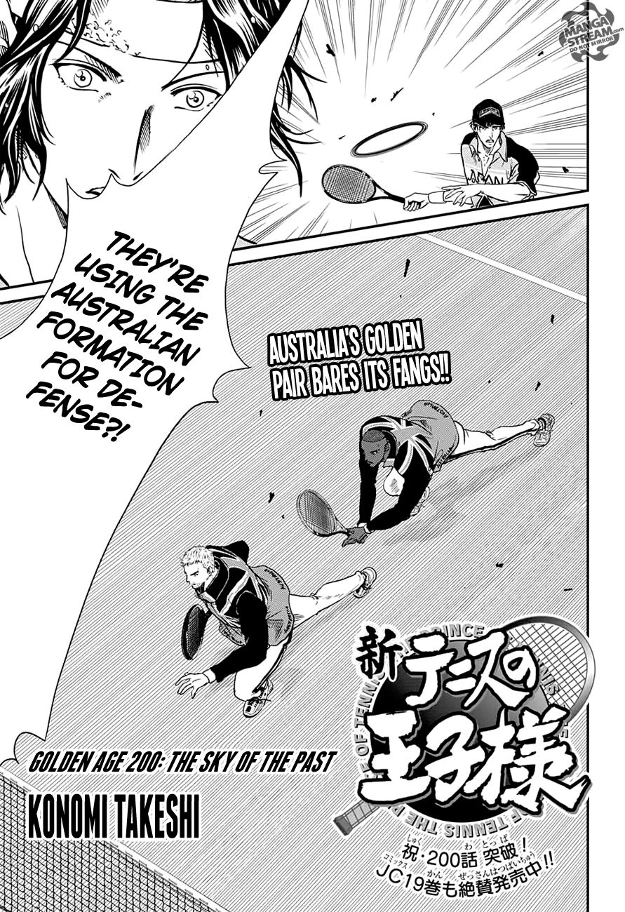 New Prince Of Tennis Chapter 200 - Picture 1