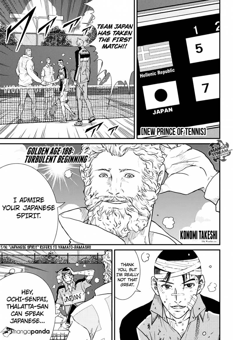 New Prince Of Tennis Chapter 188 - Picture 1