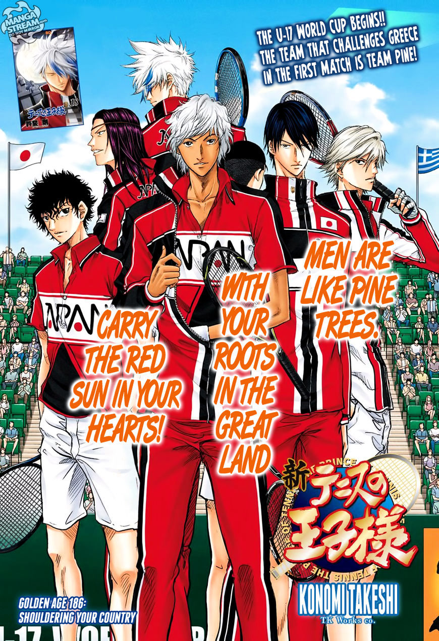New Prince Of Tennis Vol.8 Chapter 186 : Shouldering Your Country - Picture 1