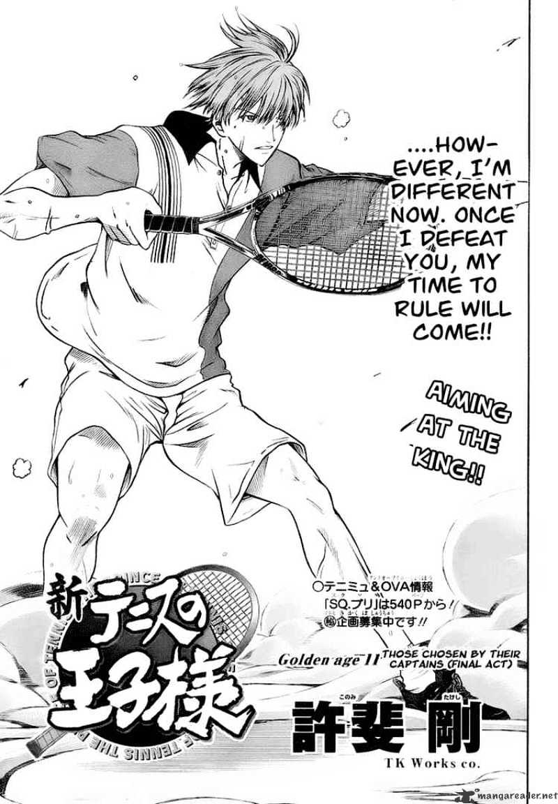 New Prince Of Tennis Chapter 11 : Those Chosen By Their Captains 2 - Picture 3