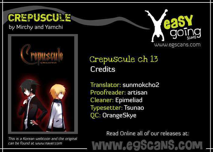 Crepuscule (Yamchi) Vol.1 Chapter 13 : In My End Is My Beginning (5) - Picture 1