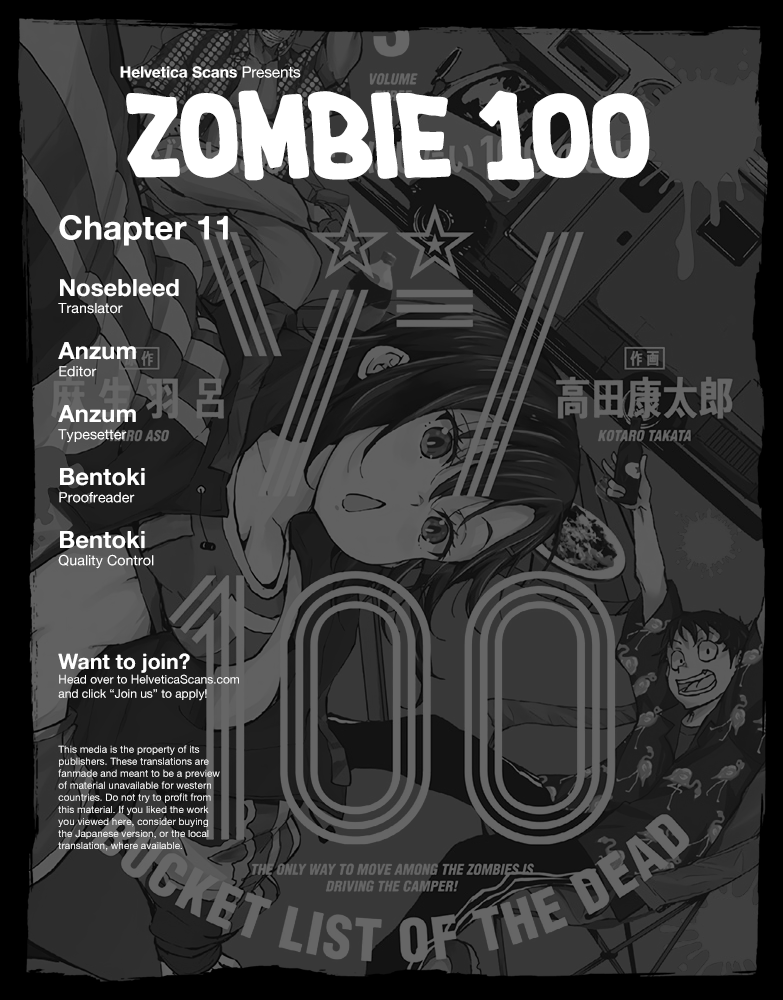 Zombie 100 ~100 Things I Want To Do Before I Become A Zombie~ Vol.3 Chapter 11: Sa Of The Dead 3 - Picture 1