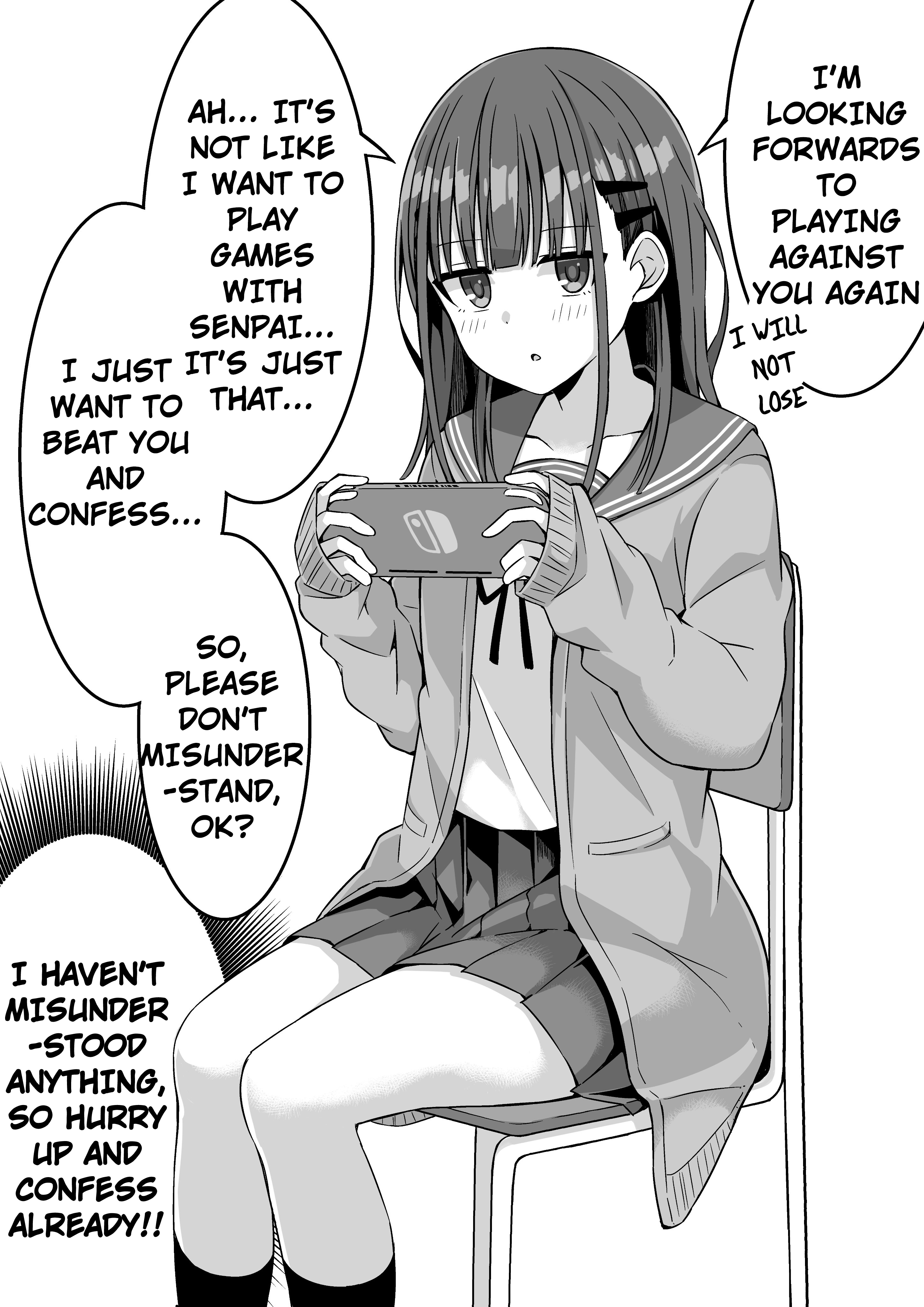 A Manga Where A Kouhai Wants To Beat Her Senpai And Confess - Page 2