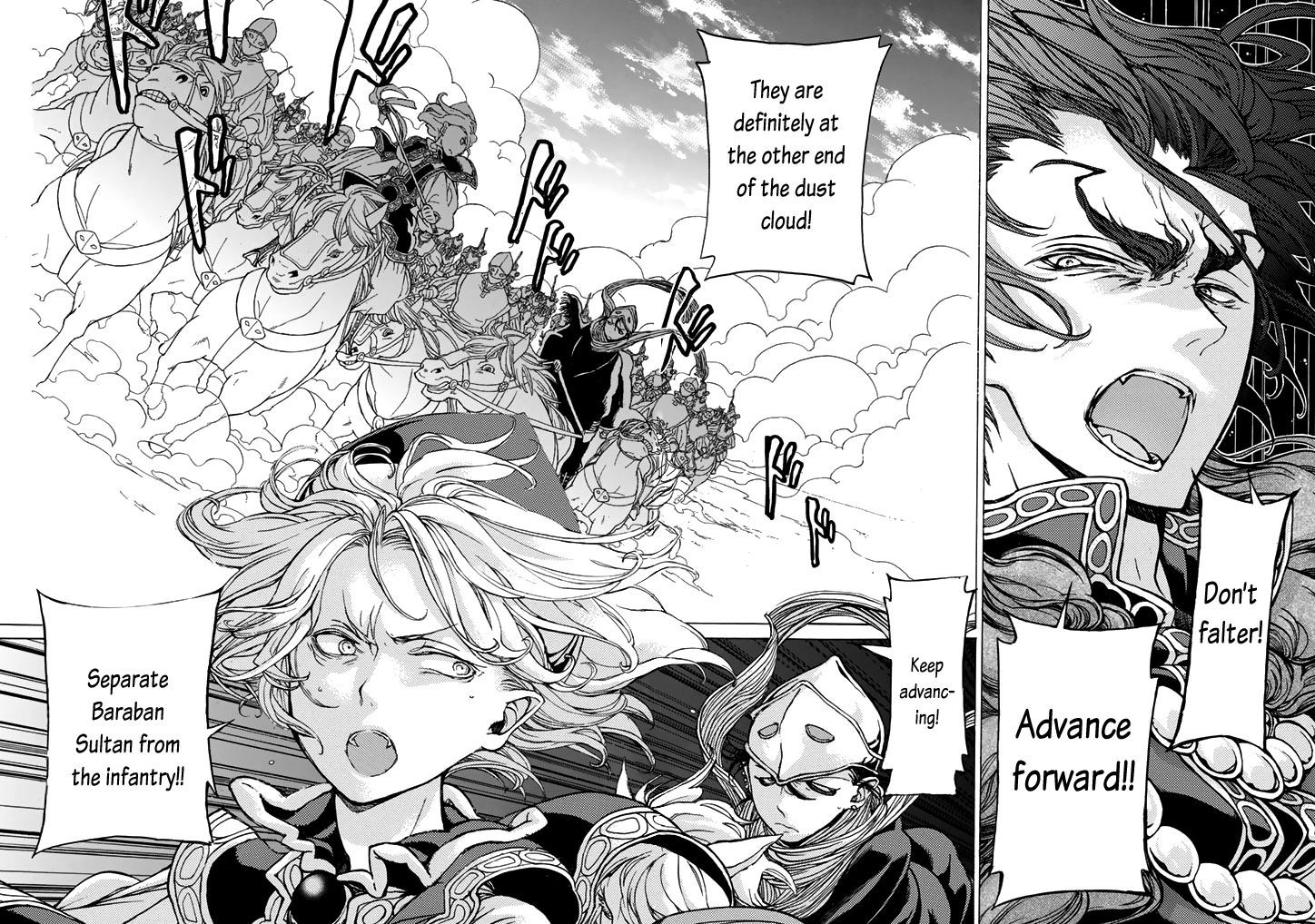 Shoukoku No Altair Chapter 32 : Battle At The Unusual Rock Formations - Picture 3