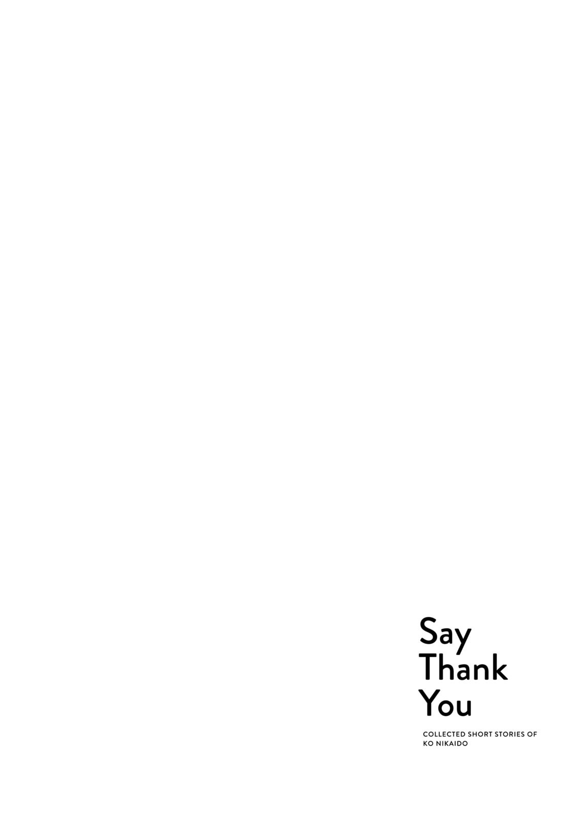 Say Thank You - Page 2