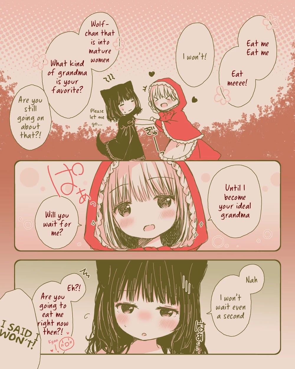Daring Little Red Riding Hood And Herbivorous Wolf-Chan - Page 2