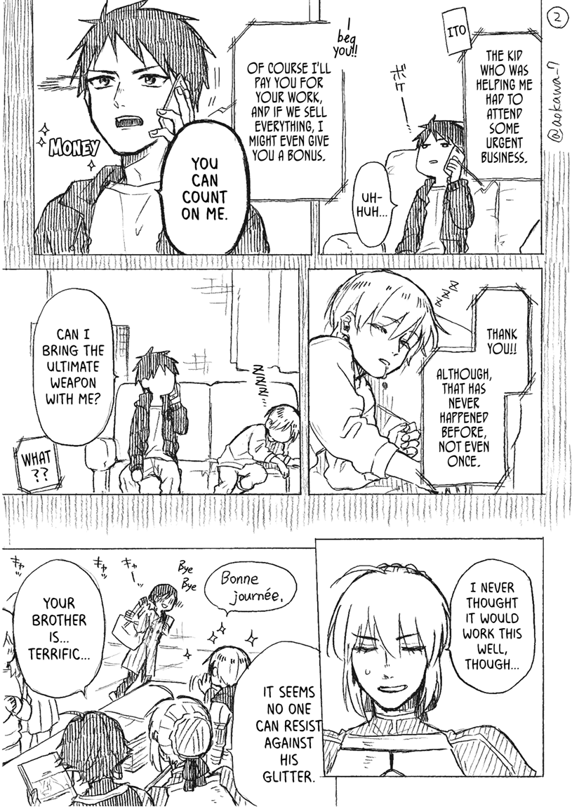 The Manga Where A Crossdressing Cosplayer Gets A Brother Chapter 4.1: Part 10 - Picture 3