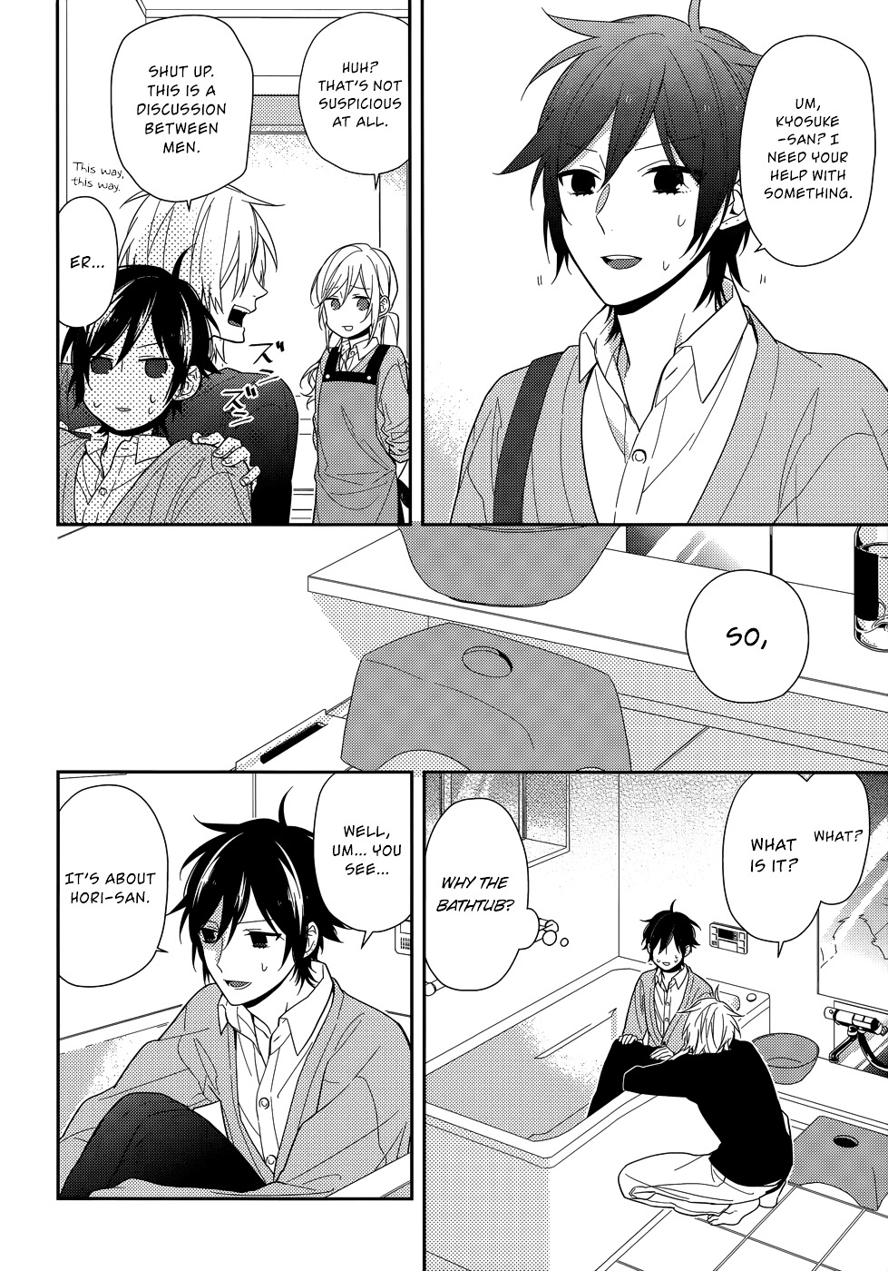 Horimiya Chapter 47 : Gap: Part Two - Picture 3